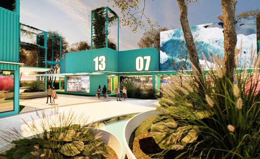 Primele imagini cu cartierul de fashion din Nibiru